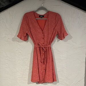 Lulus m 3/4 sleeve dress